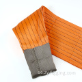 10 ton orange färg platt webbing sele